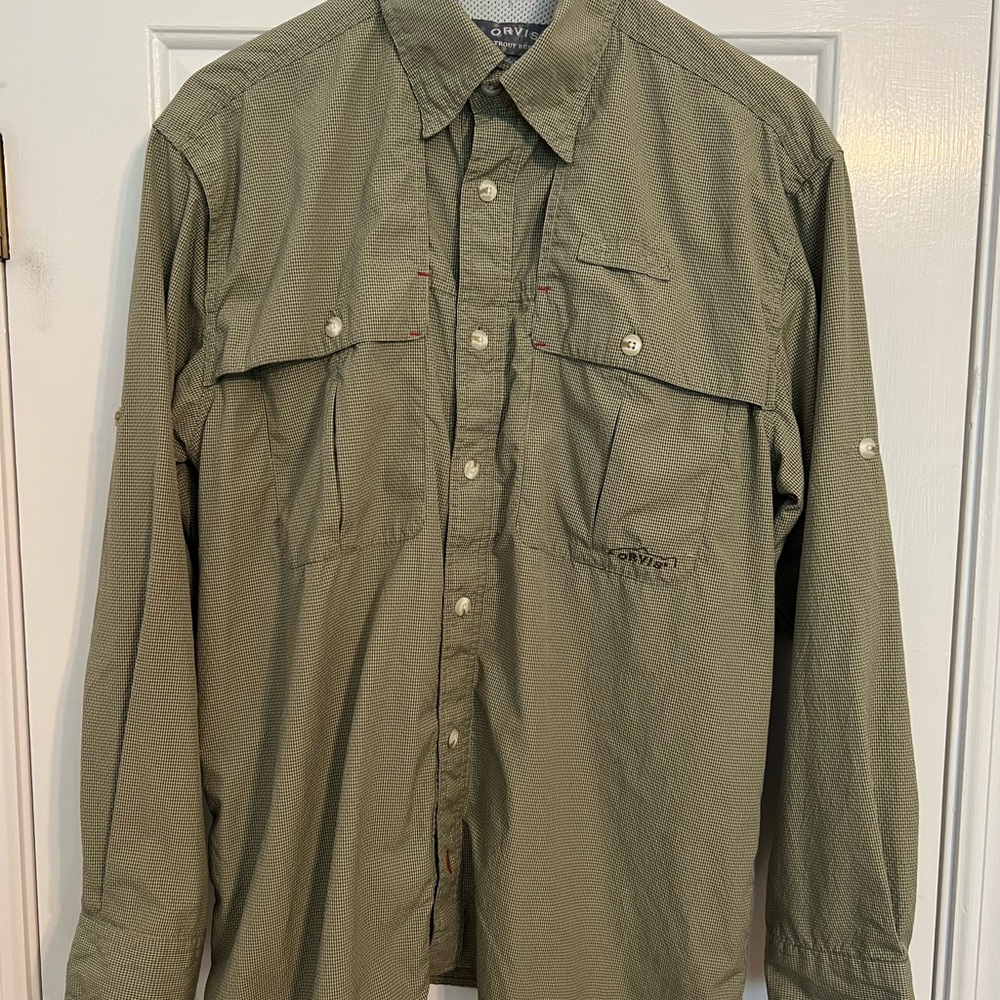 Orvis Green Lightweight Fishing Shirt